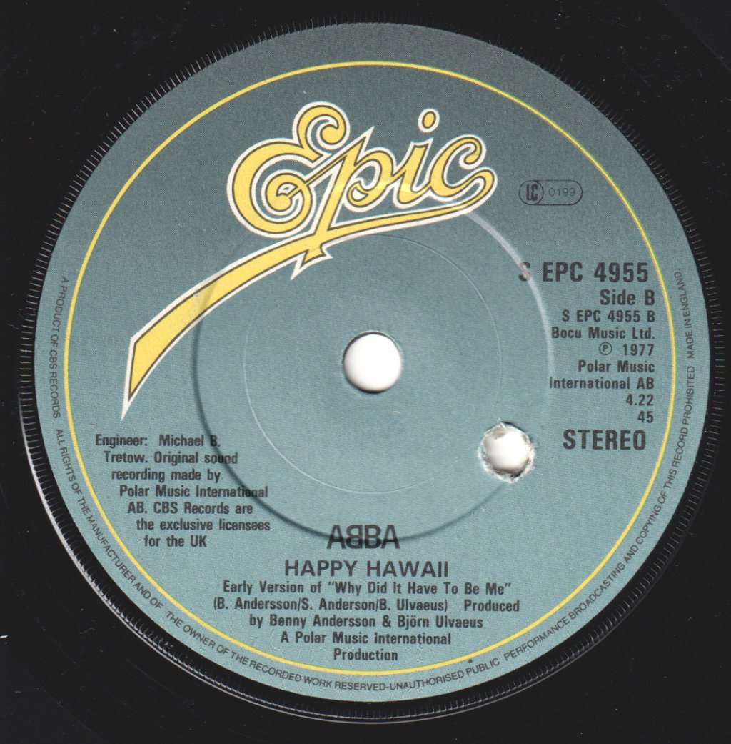 ABBA - Knowing Me, Knowing You - 7 Inch