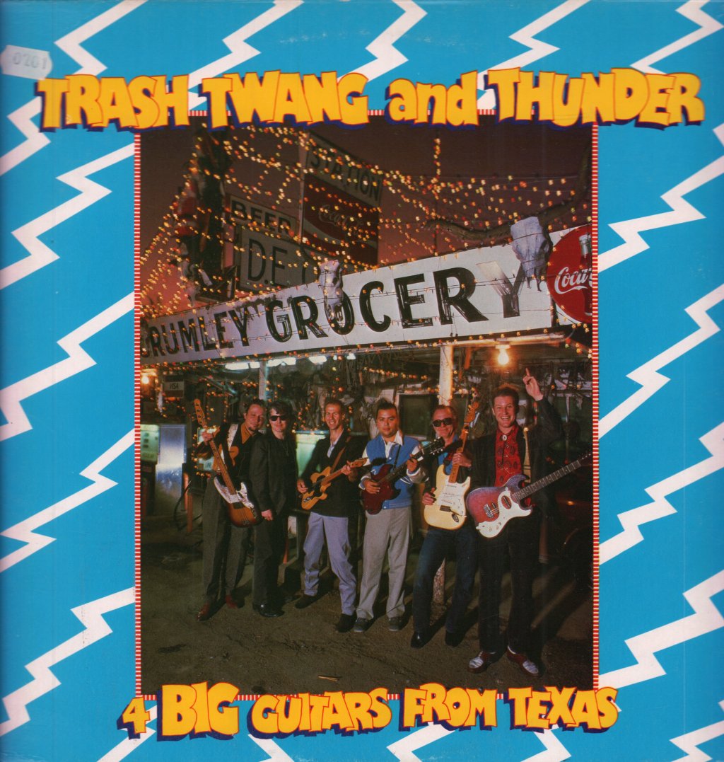 Four Big Guitars From Texas - Trash Twang And Thunder - Lp
