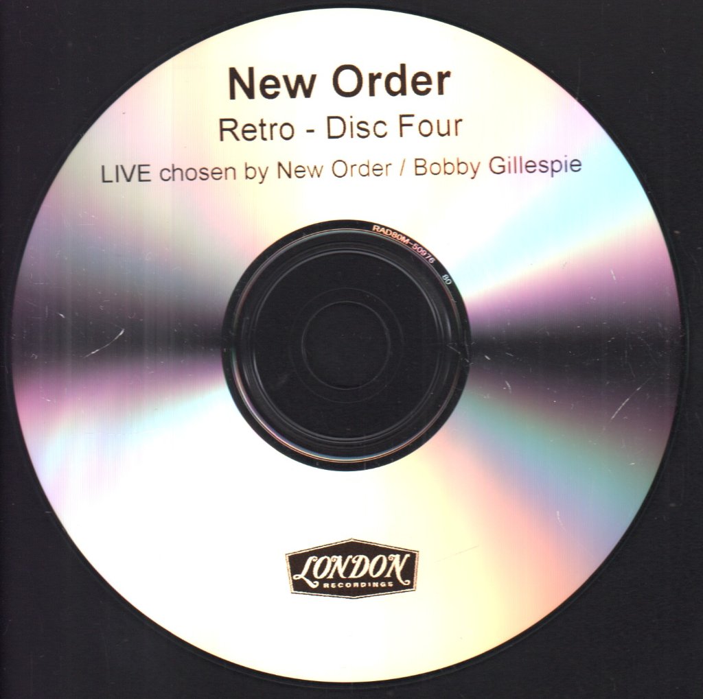 New Order - Retro disc four - Cdr