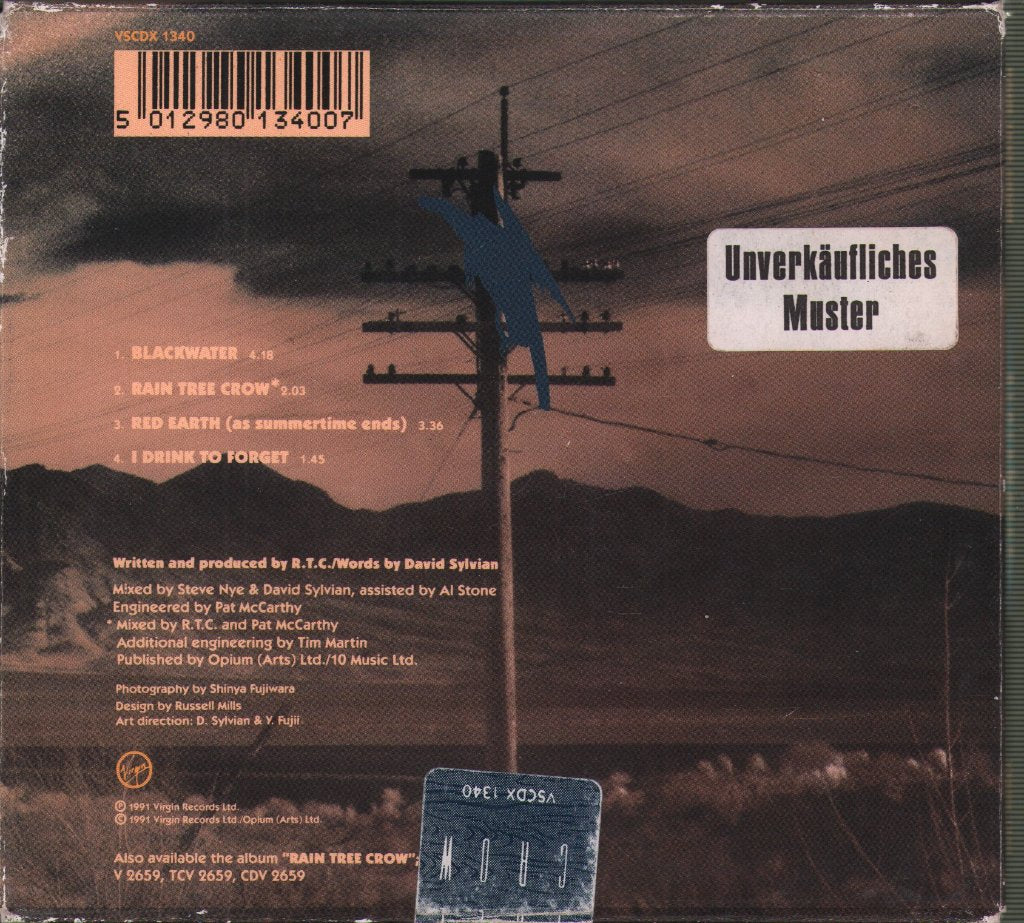 Rain Tree Crow - Blackwater - Cd