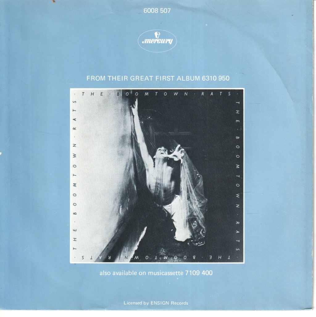 Boomtown Rats - Lookin After No.1 - 7 Inch