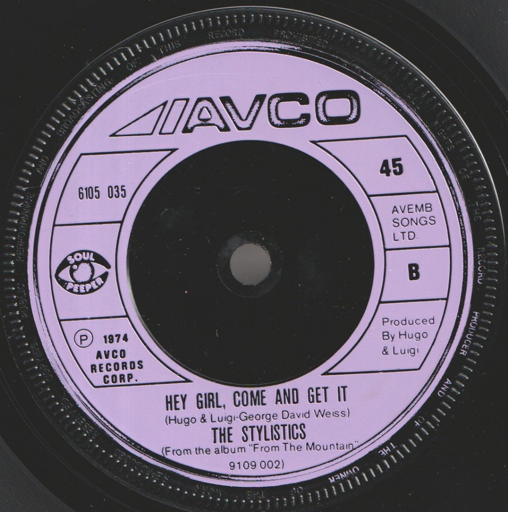 Stylistics - Star On A Tv Show - 7 Inch