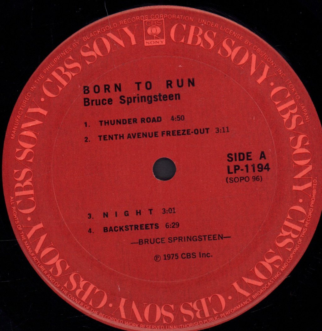 Bruce Springsteen - Born To Run - Lp