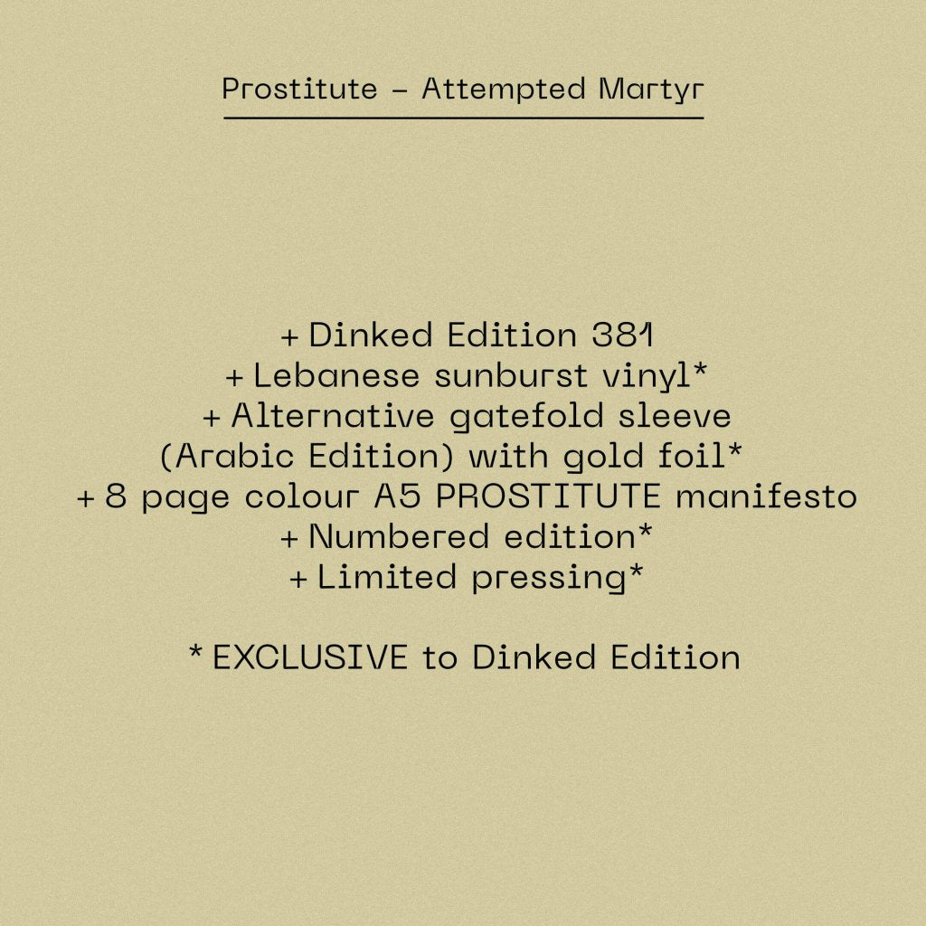 Prostitute - Attempted Martyr (Dinked Edition #381) - Lp