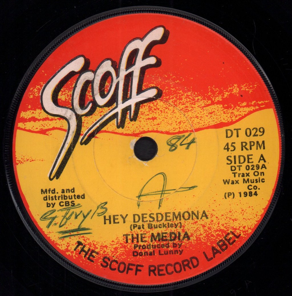Media (New Wave) - hey desdemona - 7 Inch