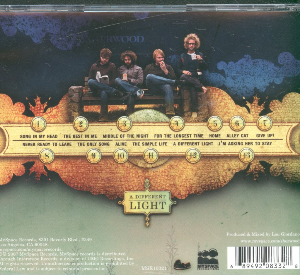 Sherwood - A Different Light - Cd