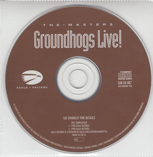 Groundhogs - Masters - Groundhogs Live! - Cd