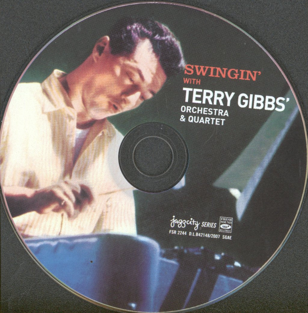 Terry Gibbs Orchestra And Quartet - Swingin' With Terry Gibbs' Orchestra & Quartet - Cd