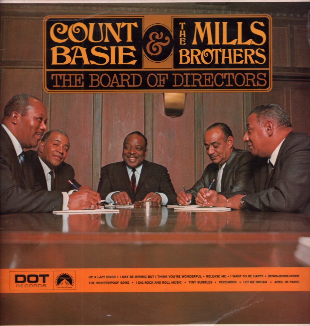 Count Basie And The Mills Brothers - Board Of Directors - Lp