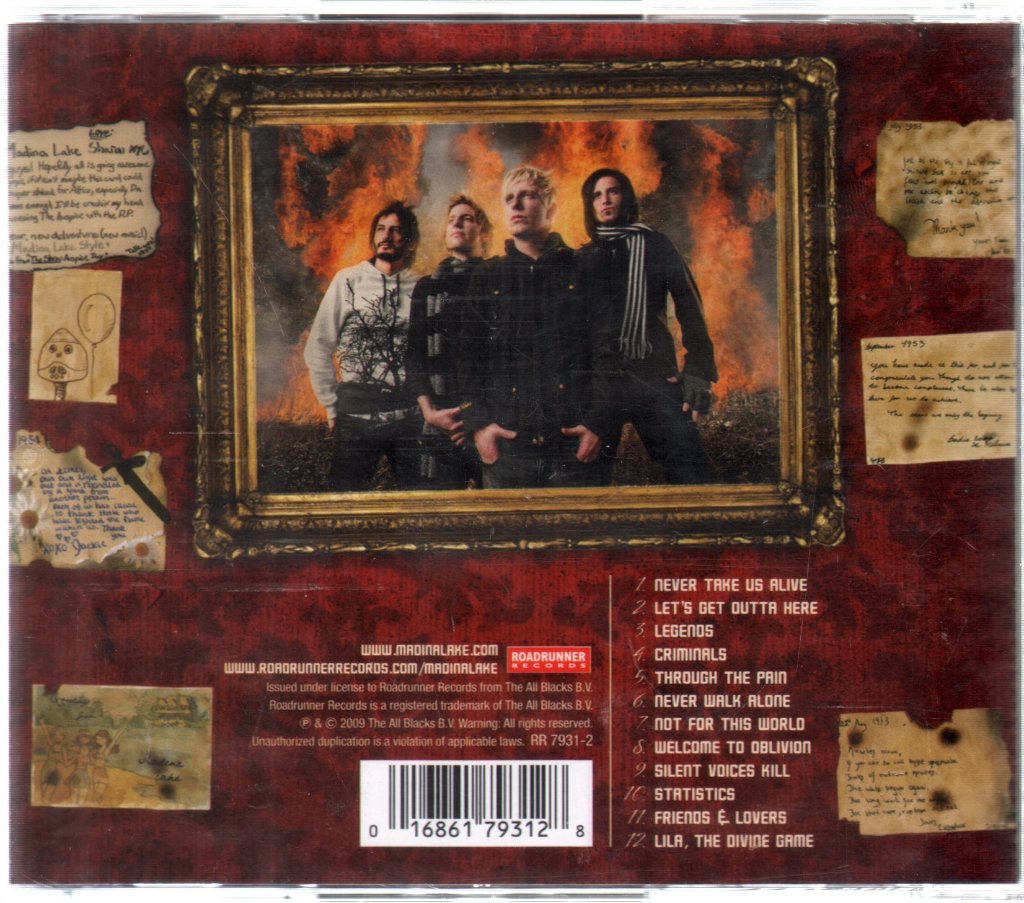 Madina Lake - Attics To Eden - Cd