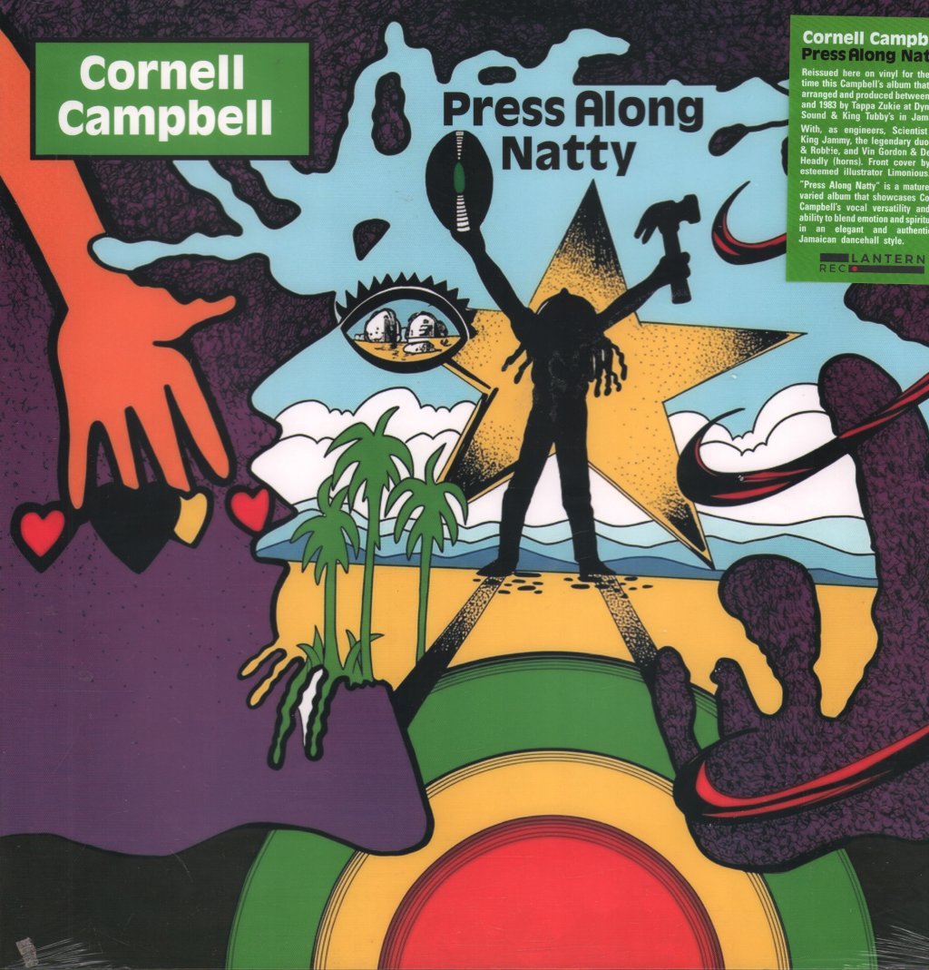 Cornell Campbell - Press Along Natty - Lp