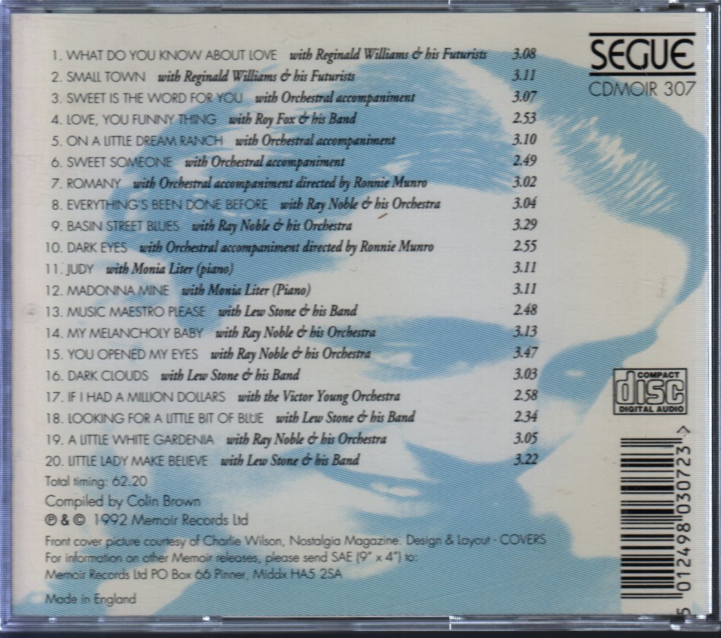 Al Bowlly - Sweet Someone - Cd