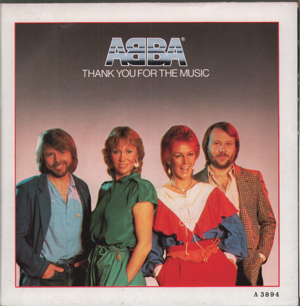 ABBA - Thank You For The Music - 7 Inch