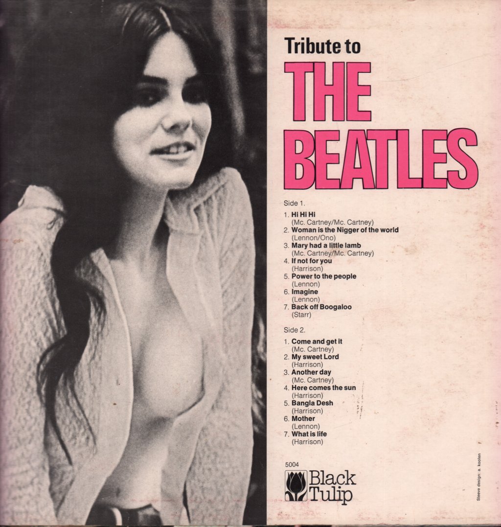 Unknown Artist - Tribute To The Beatles - Lp
