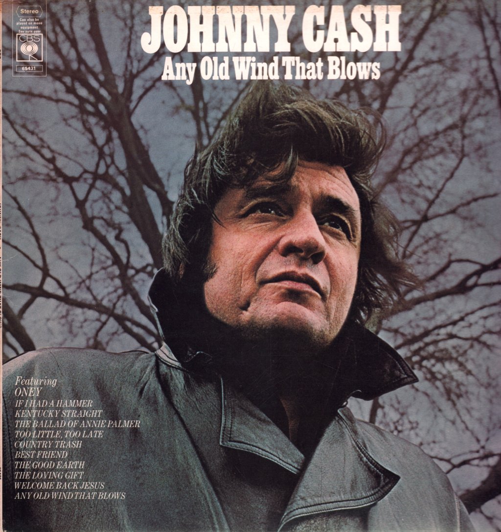 Johnny Cash - Any Old Wind That Blows - Lp