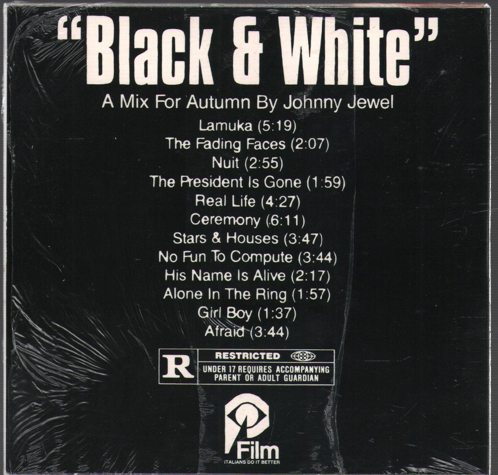 Various Artists - Black & White - A Mix For Autumn By Johnny Jewel - Cd