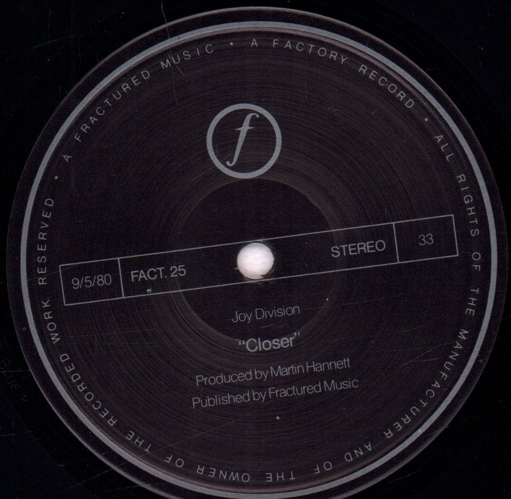 Joy Division - Closer - Lp