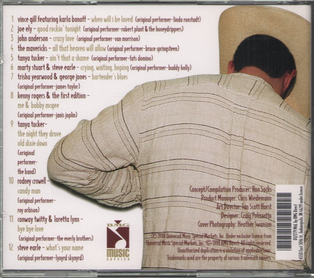 Various Artists - Country Undercover – Classic Rock, Country Style - Cd