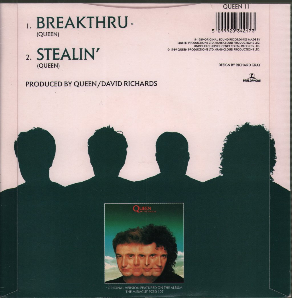 Queen - Breakthru - 7 Inch
