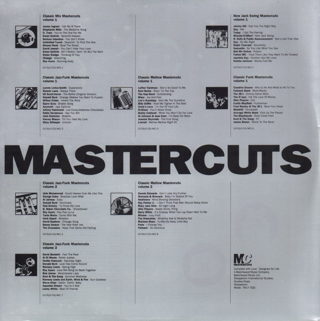 Various Artists - Classic Rare Groove Mastercuts Volume 1 - Double Lp