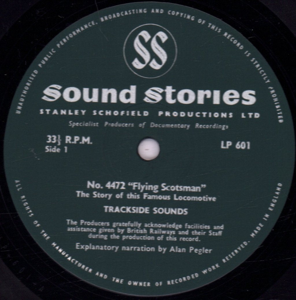 Alan Pegler - № 4472 Flying Scotsman The Story Of This Famous Locomotive - Lp