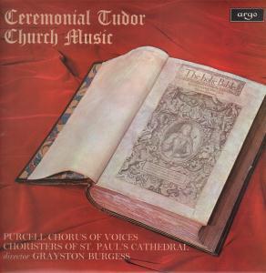 Purcell Chorus Of Voices - Ceremonial Tudor Church Music - Lp