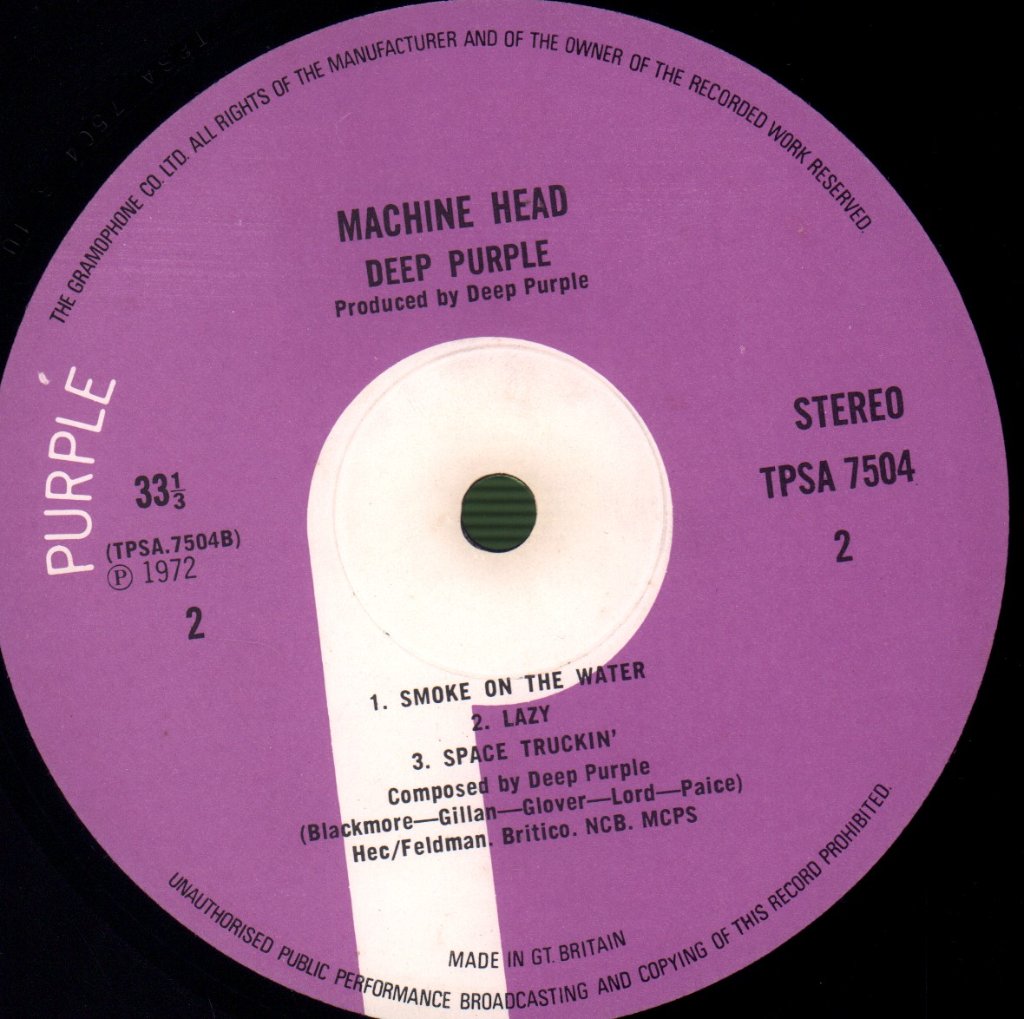 Deep Purple - Machine Head - Lp