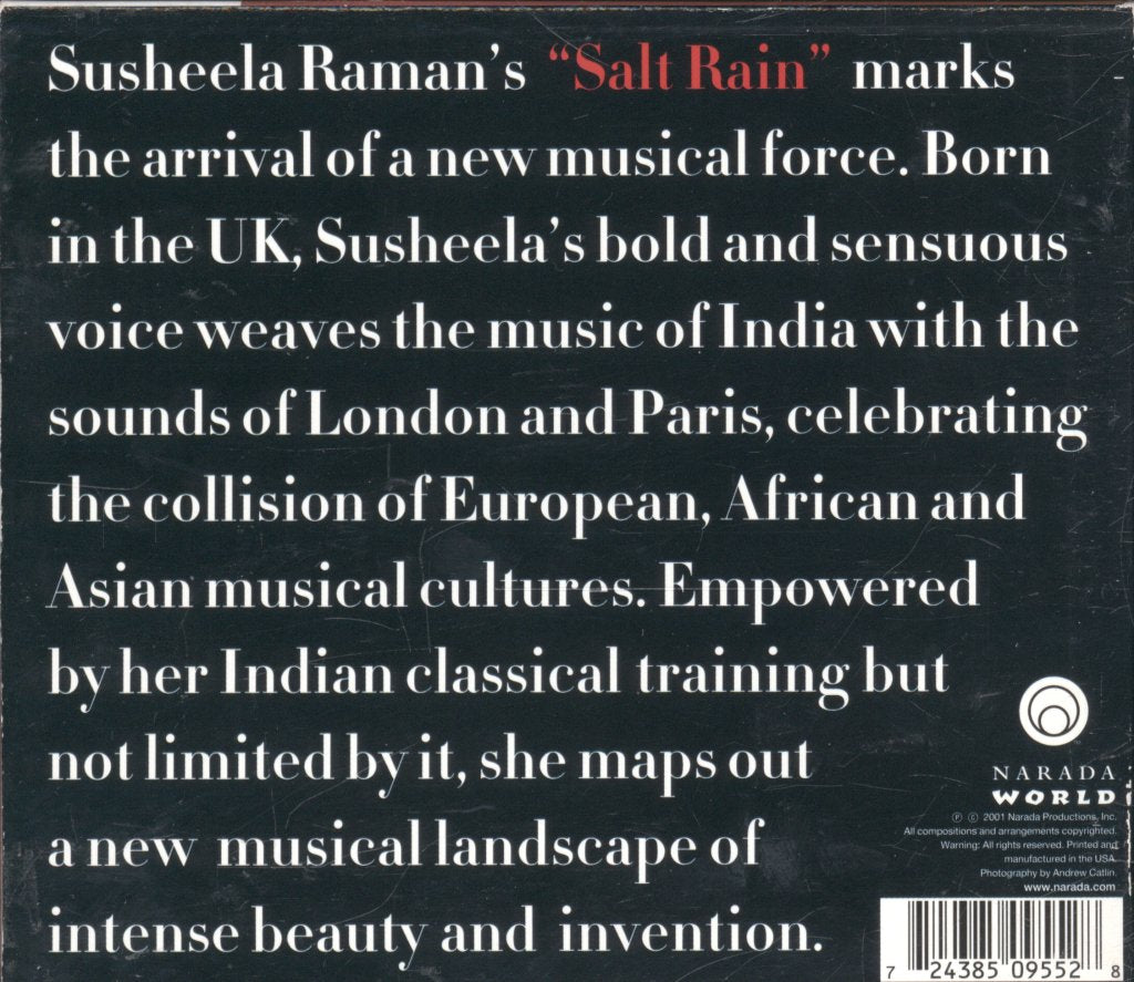 Susheela Raman - Salt Rain - Cd