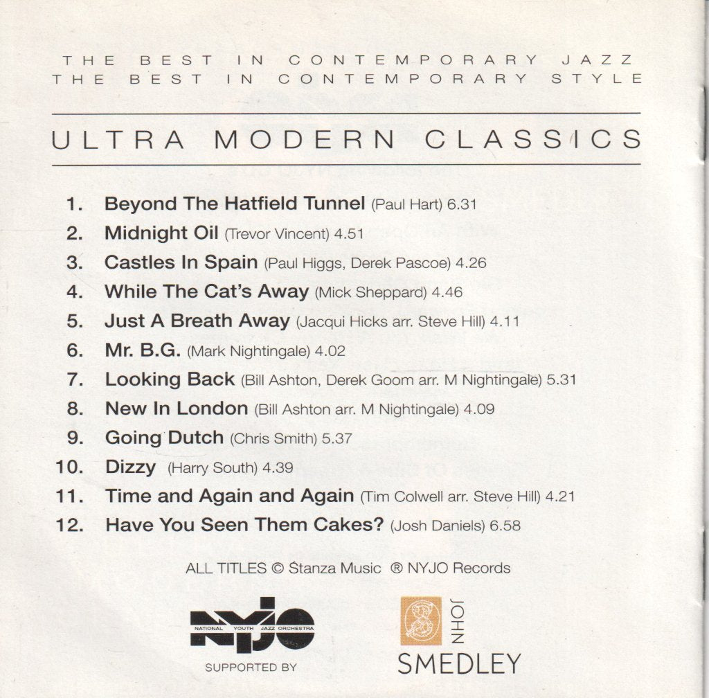 National Youth Jazz Orchestra - Ultra Modern Classics - Cd