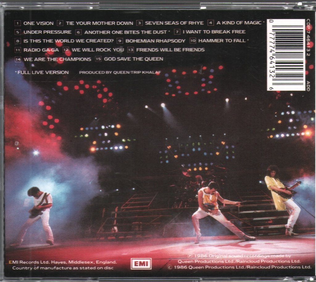 Queen - Live Magic - Cd