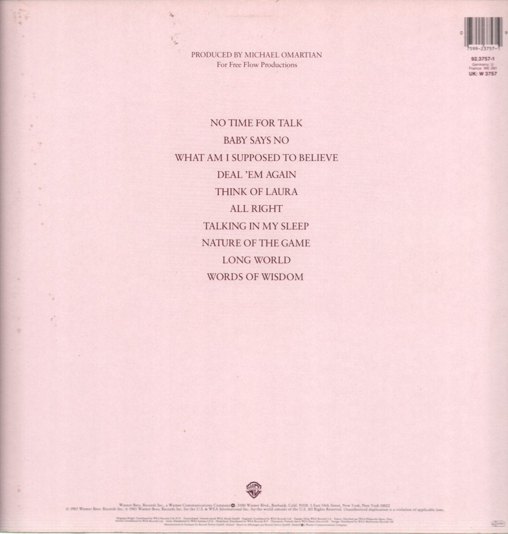 Christopher Cross - Another Page - Lp
