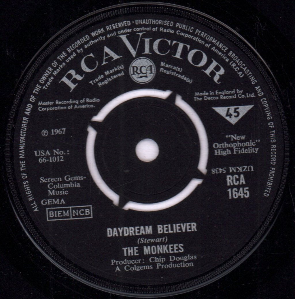 Monkees - Daydream Believer - 7 Inch