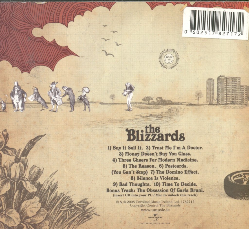 Blizzards - Domino Effect - Cd