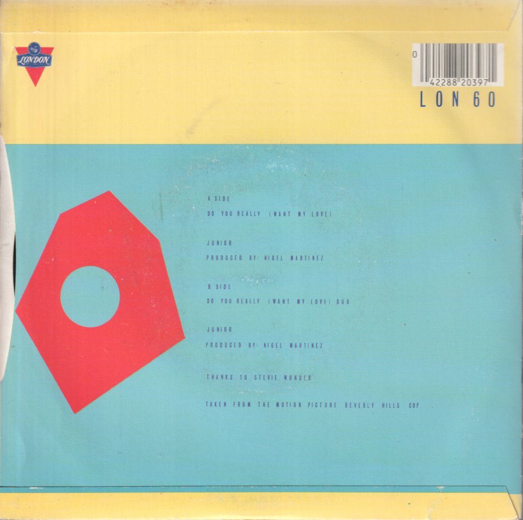 junoir - Do You Really (Want My Love) - 7 Inch