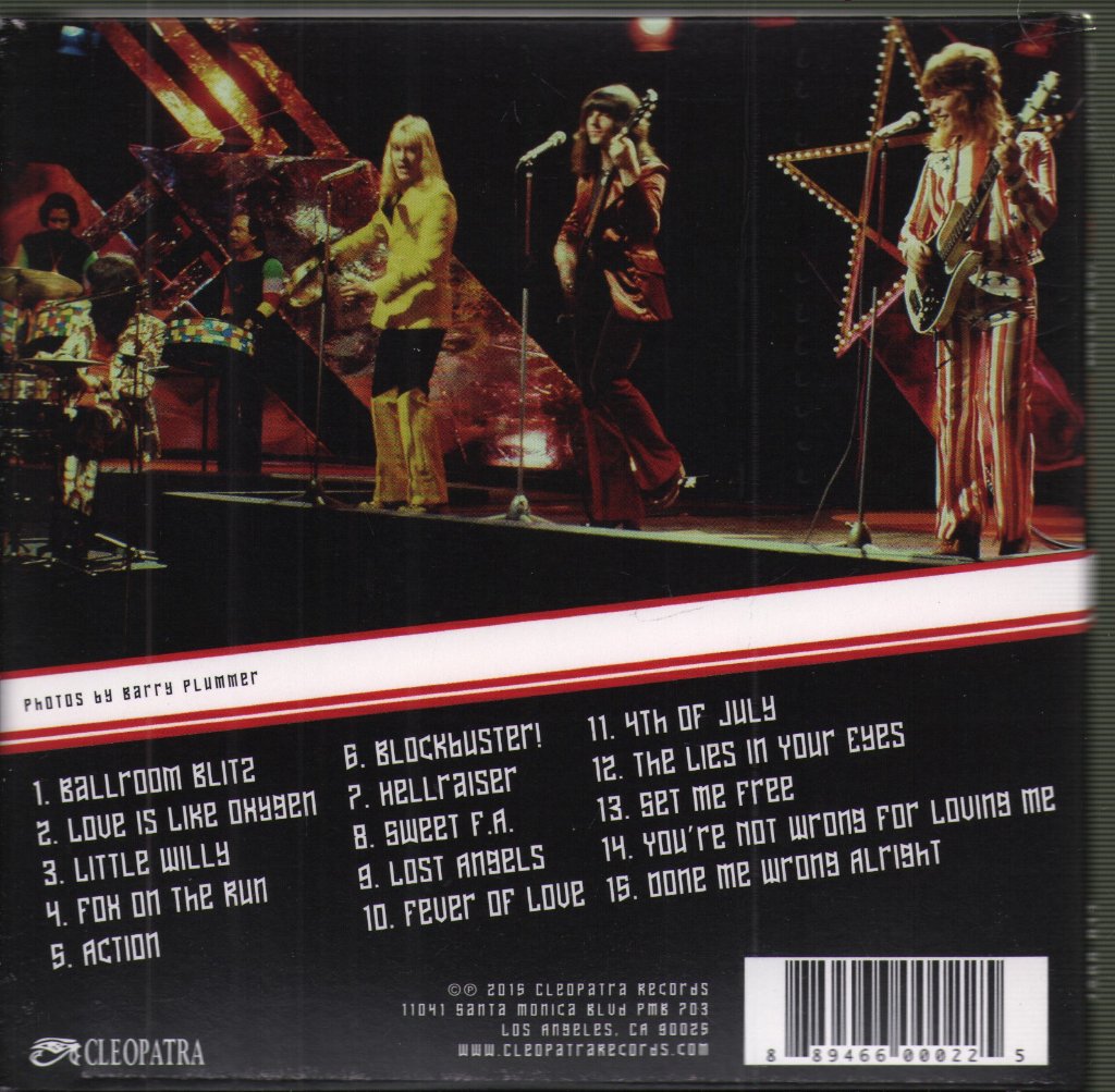 Sweet - Fox On The Run (Rare Studio Tracks) - Cd