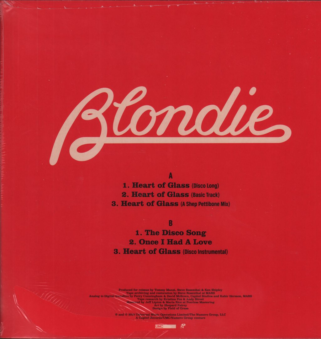 Blondie - Heart Of Glass - 12 Inch