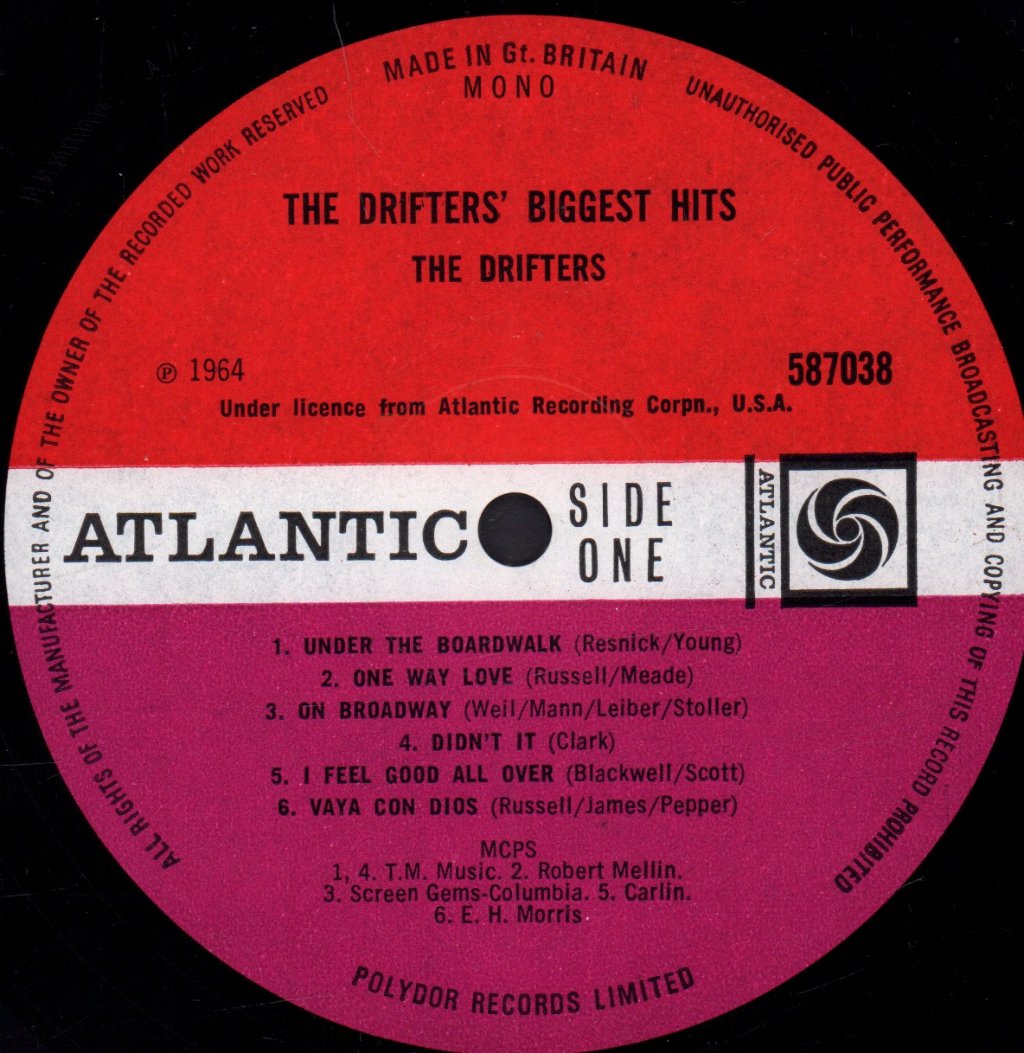 Drifters (Soul Group) - Biggest Hits - Lp
