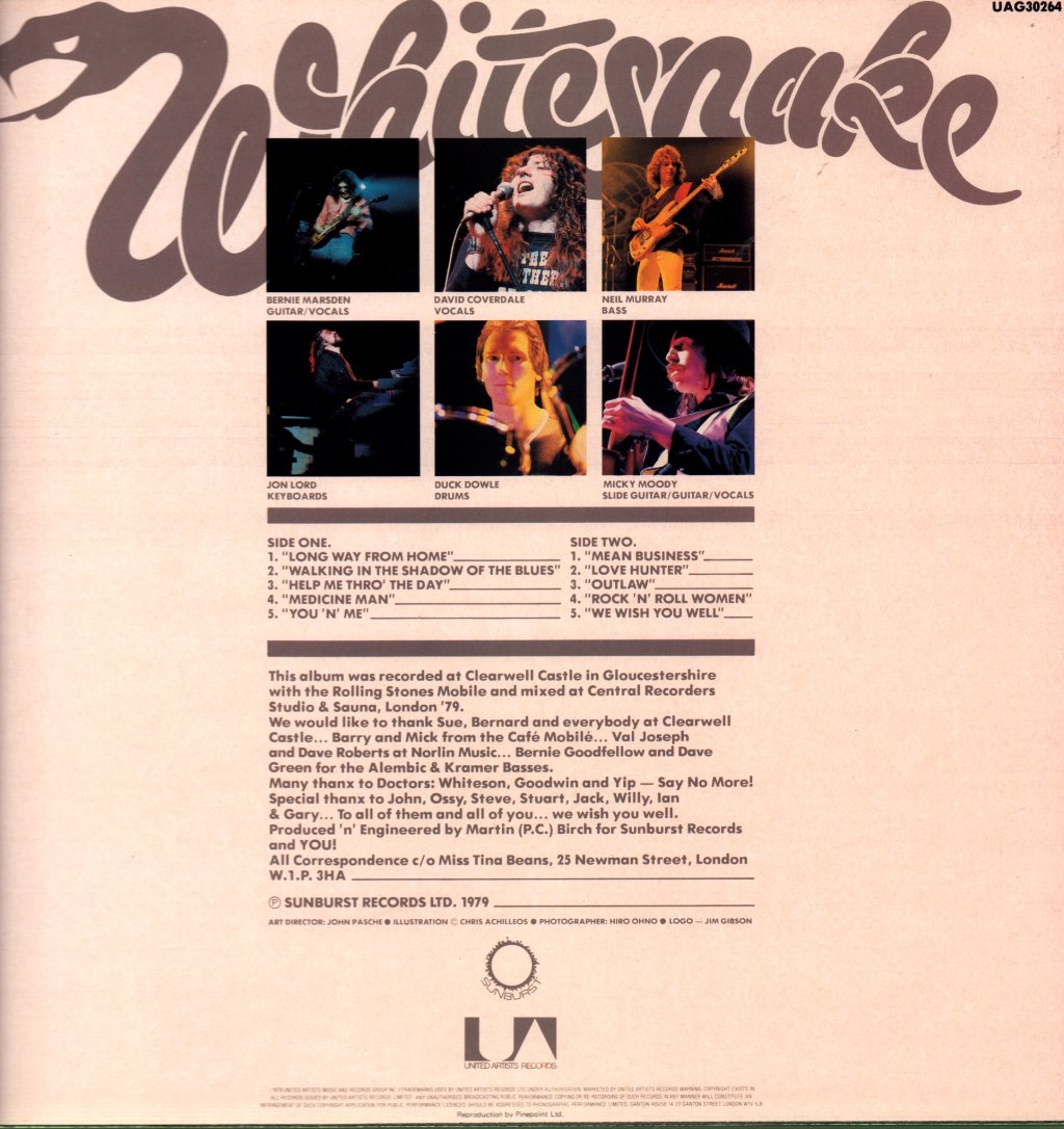 Whitesnake - Lovehunter - Lp
