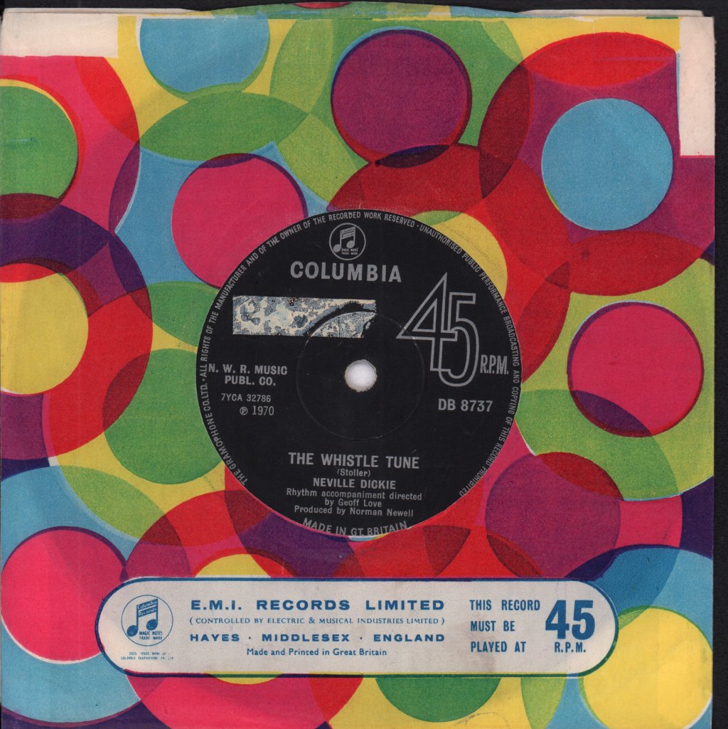 Neville Dickie - Whistle Tune - 7 Inch