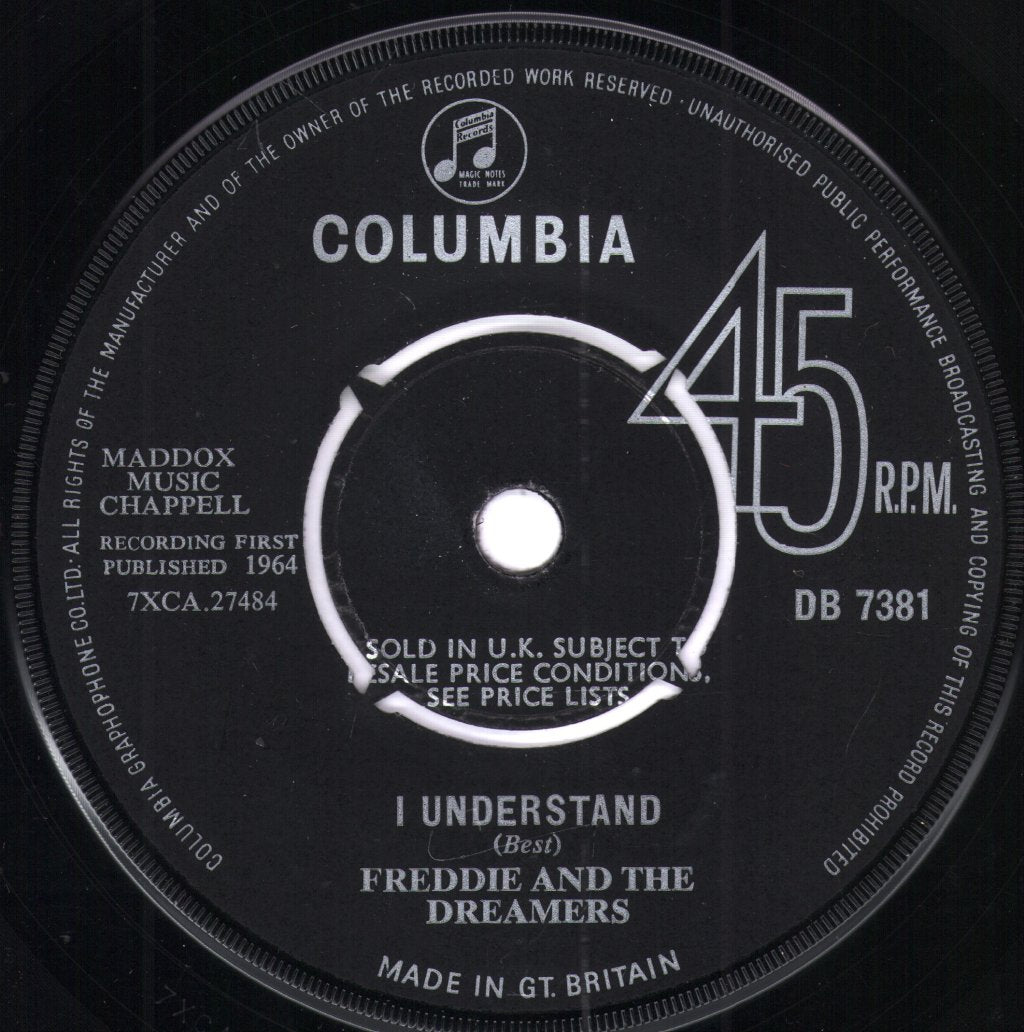 Freddie And The Dreamers - I Understand - 7 Inch