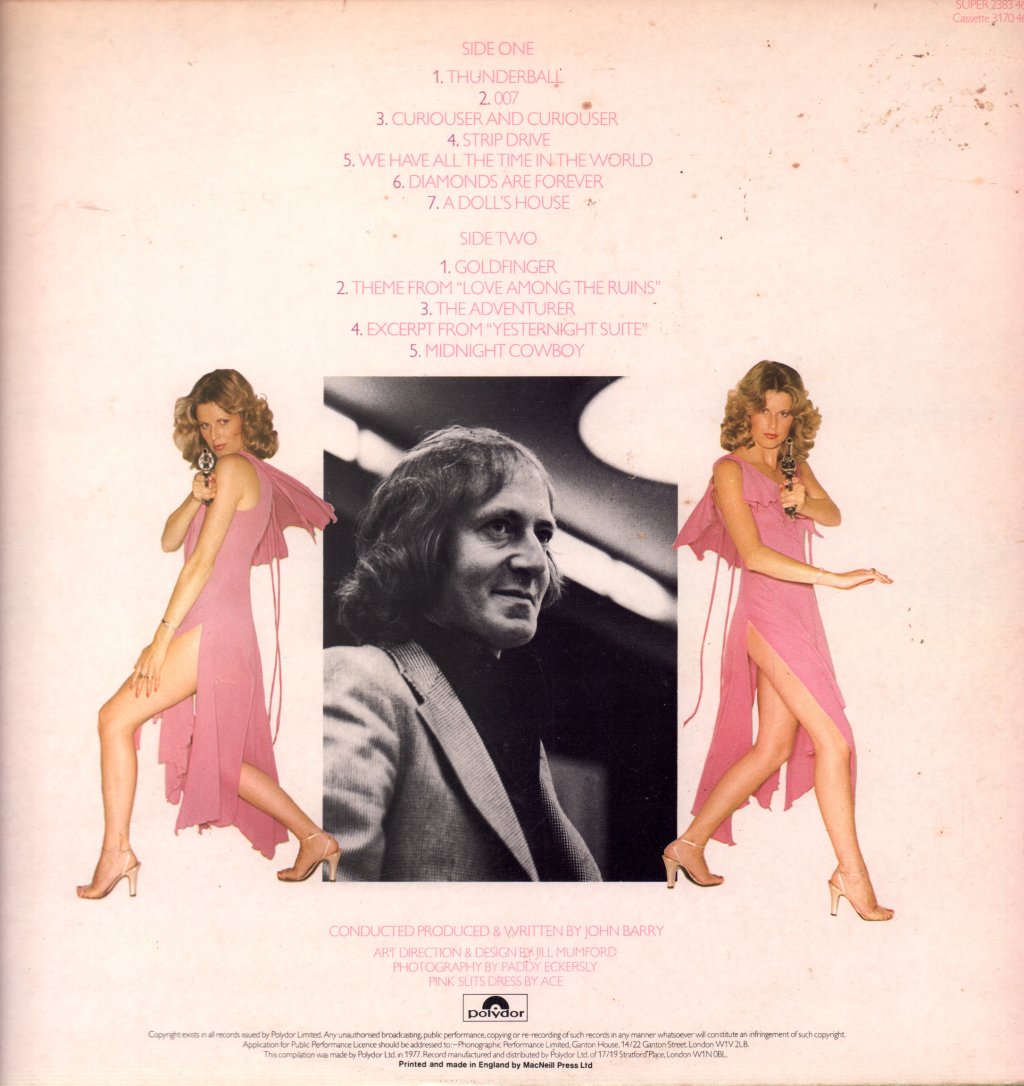 John Barry - Very Best Of John Barry - Lp