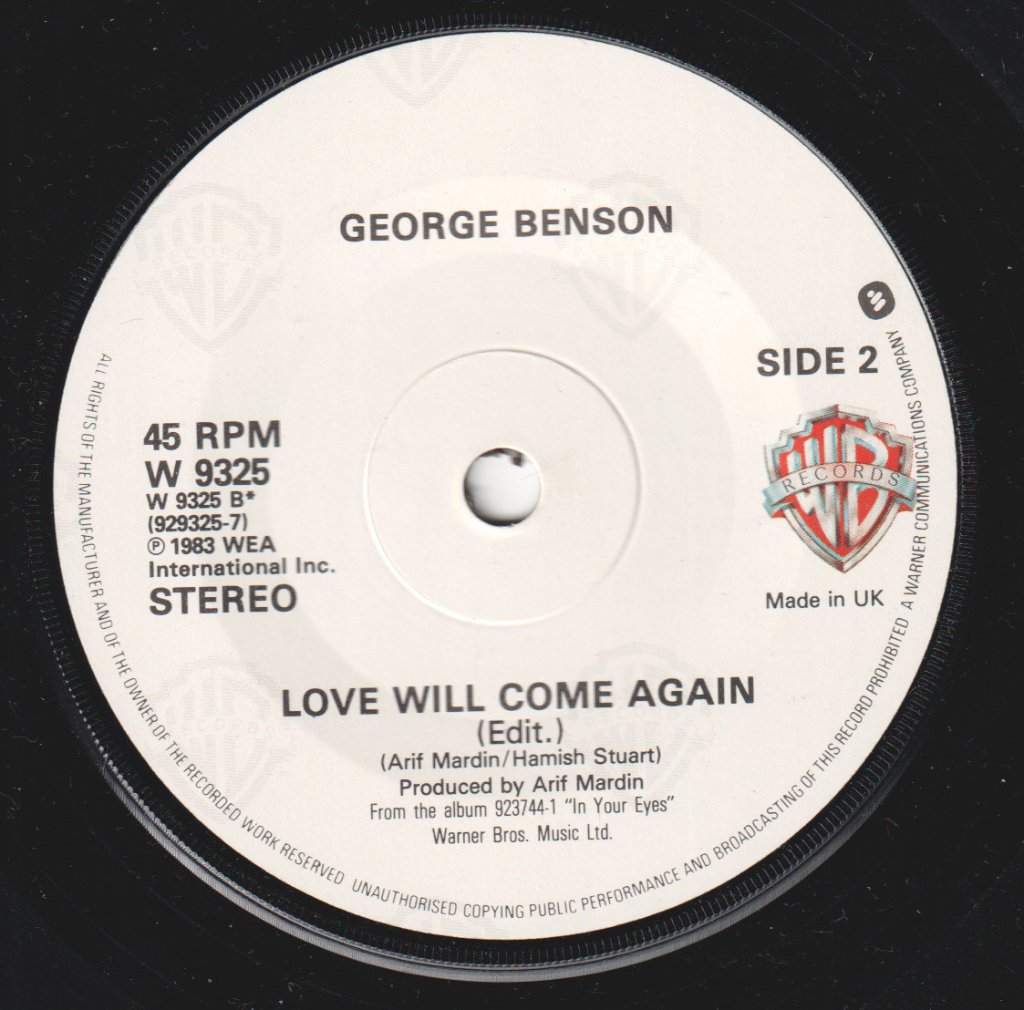 George Benson - Late At Night - 7 Inch