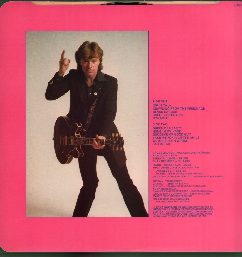 Dave Edmunds - Repeat When Necessary - Lp