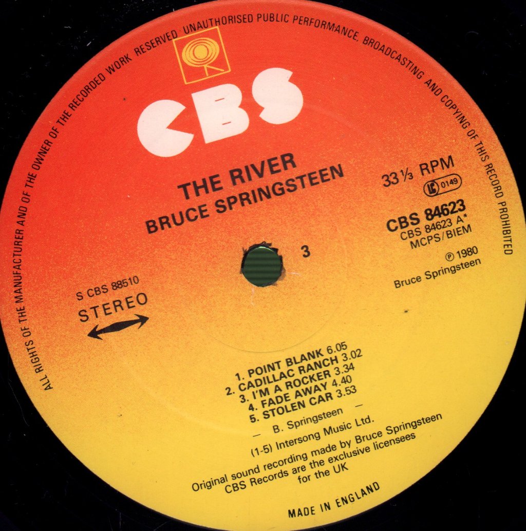 Bruce Springsteen - River - Double Lp
