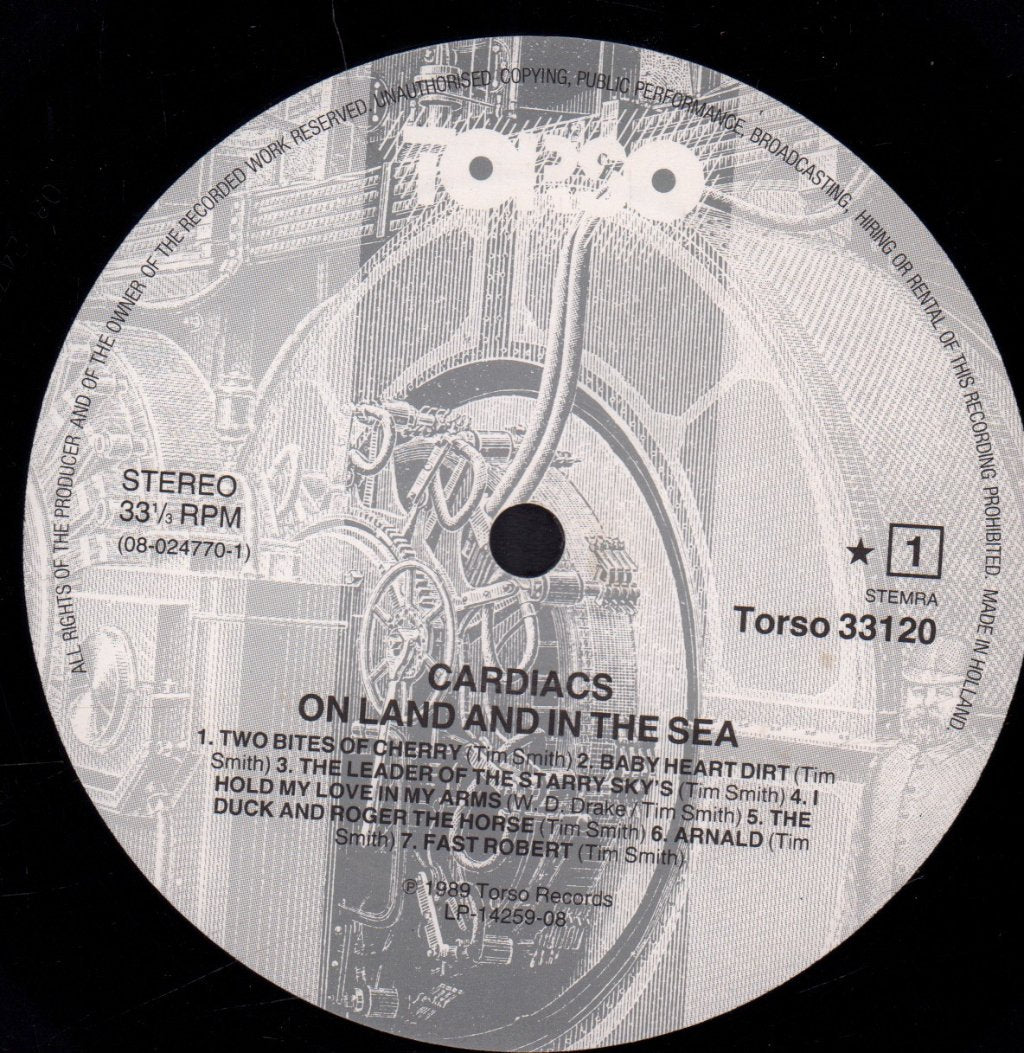 Cardiacs - On Land And In The Sea - Lp