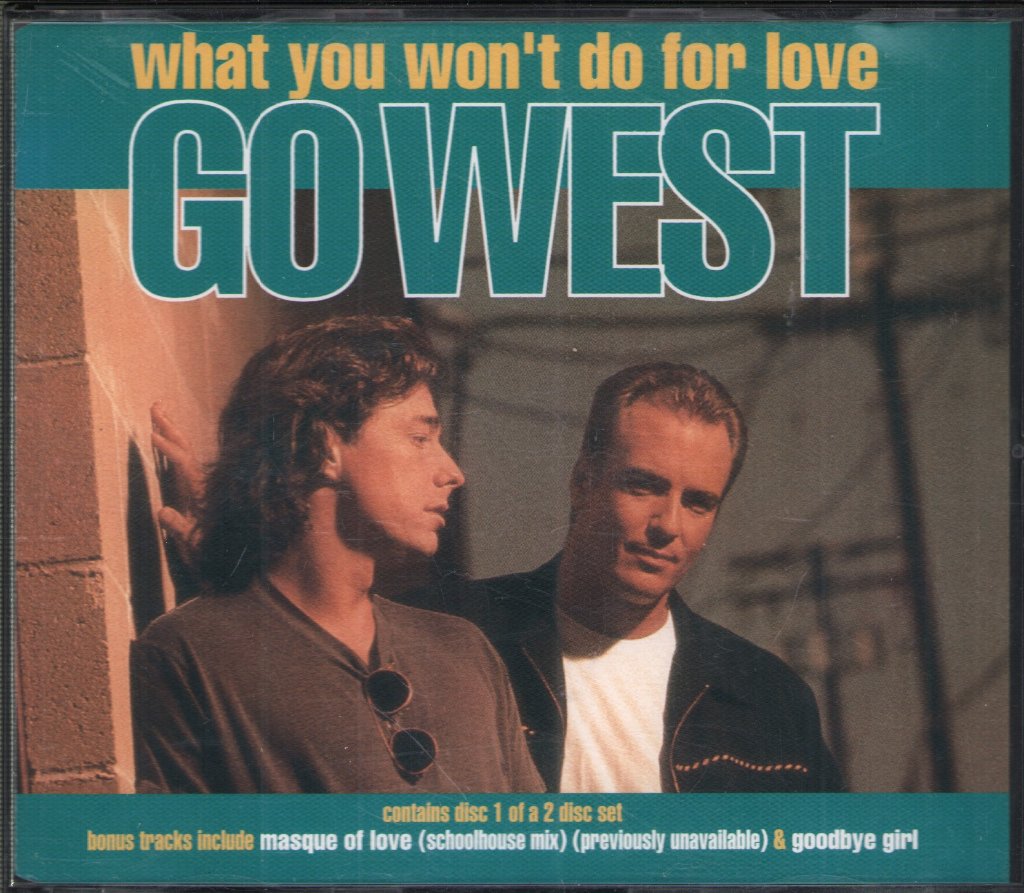 Go West - What You Won't Do For Love - Cd