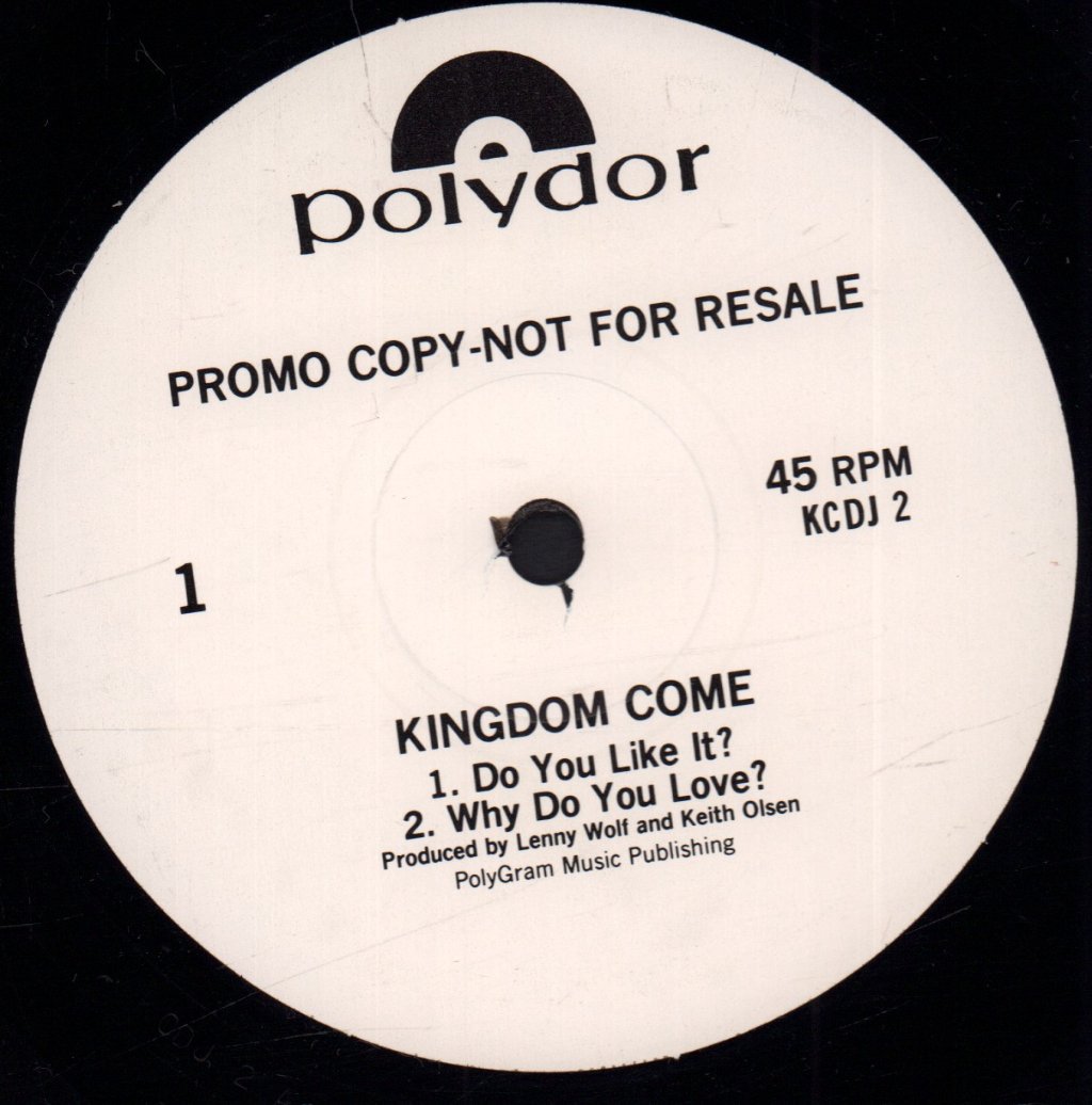 Kingdom Come (80'S/90'S Rock/Metal Group) - Do You Like It - 12 Inch