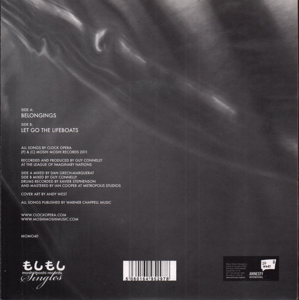 Clock Opera - Belongings - 7 Inch