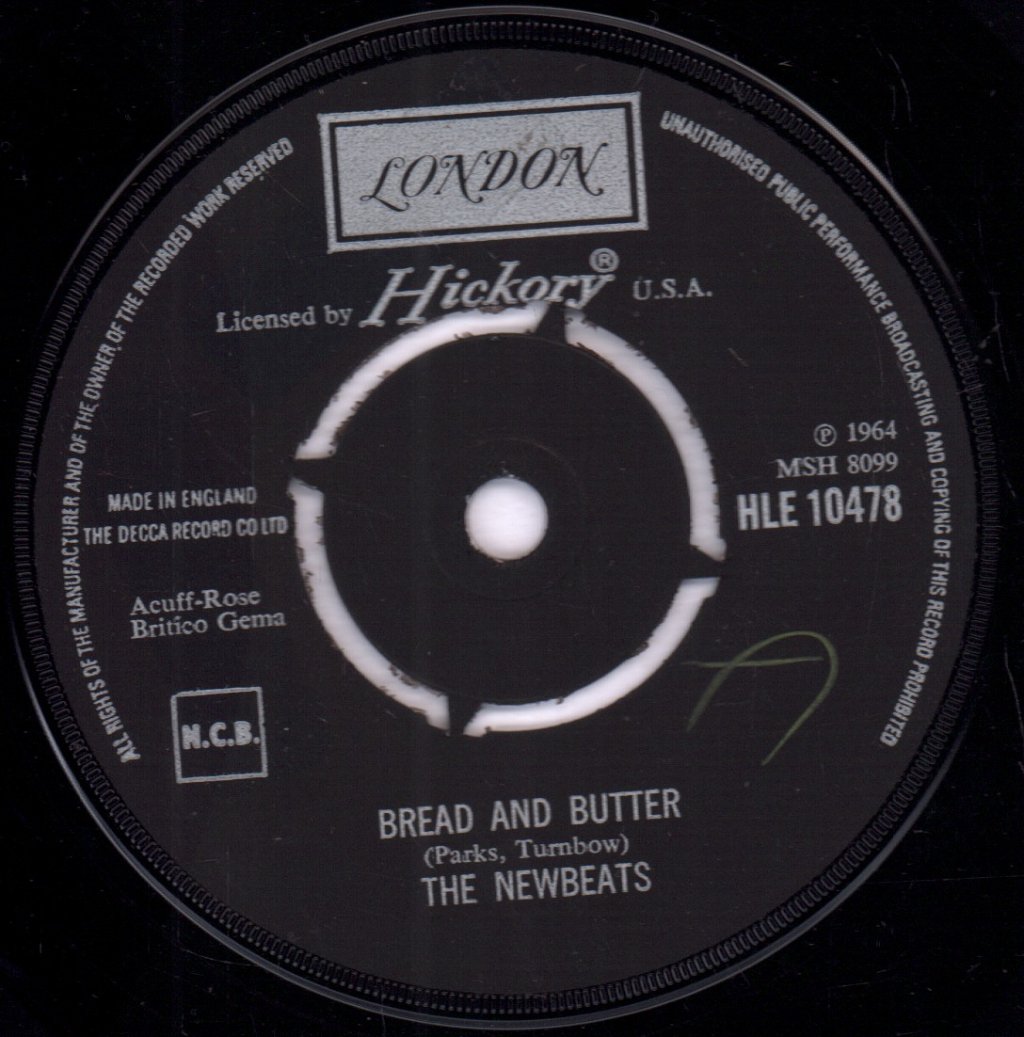Newbeats - Bread And Butter - 7 Inch