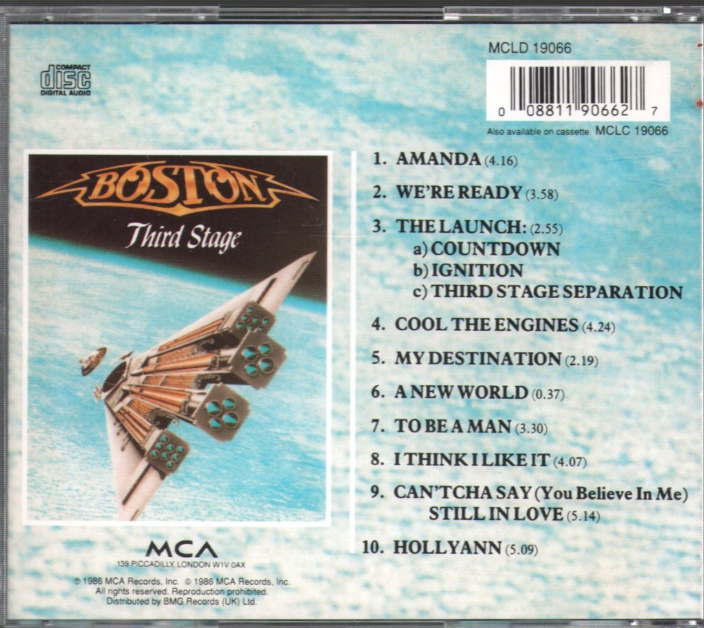 Boston - Third Stage - Cd